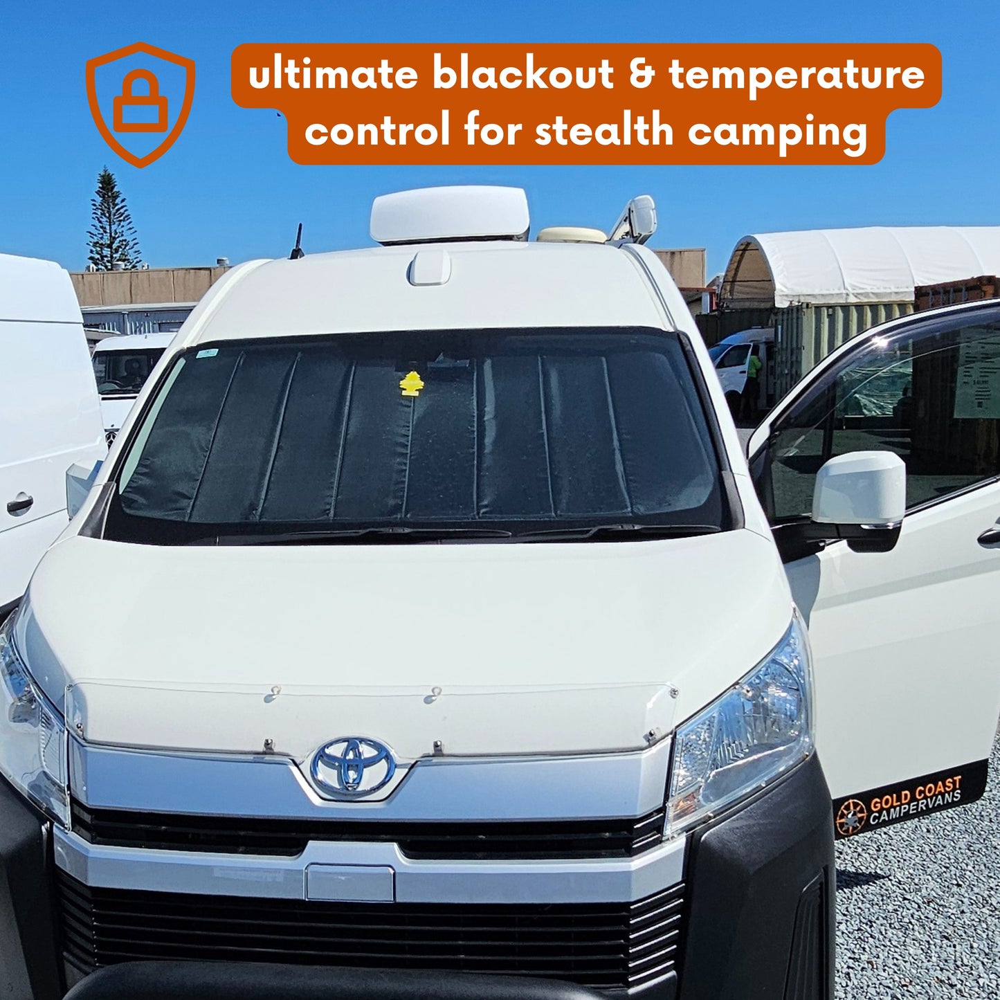 Toyota Hiace H300 Window Cover - 3 Pack Bundle