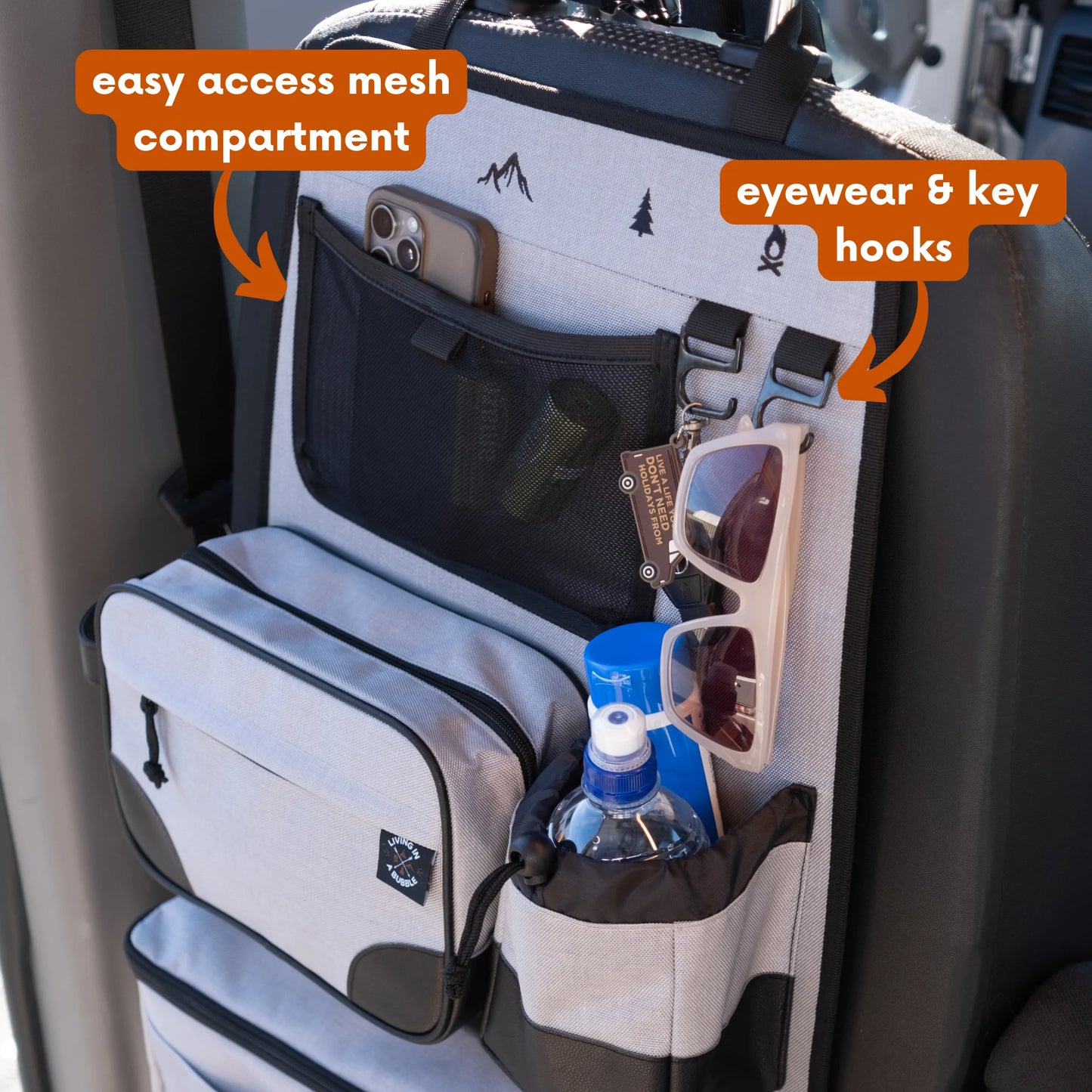 Premium Seat Back Storage Organizer