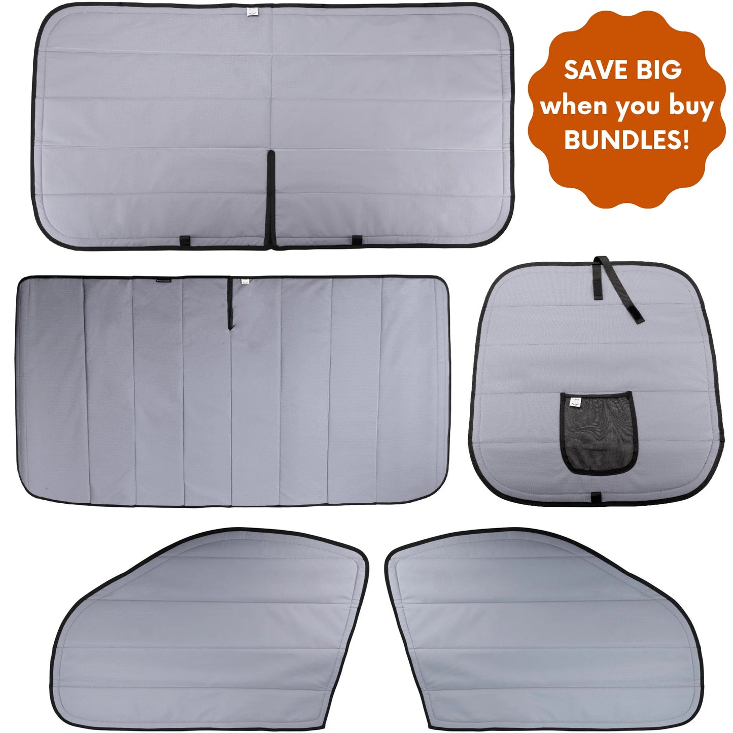 Fiat Ducato Window Cover - Rear Door Windows (Pair)