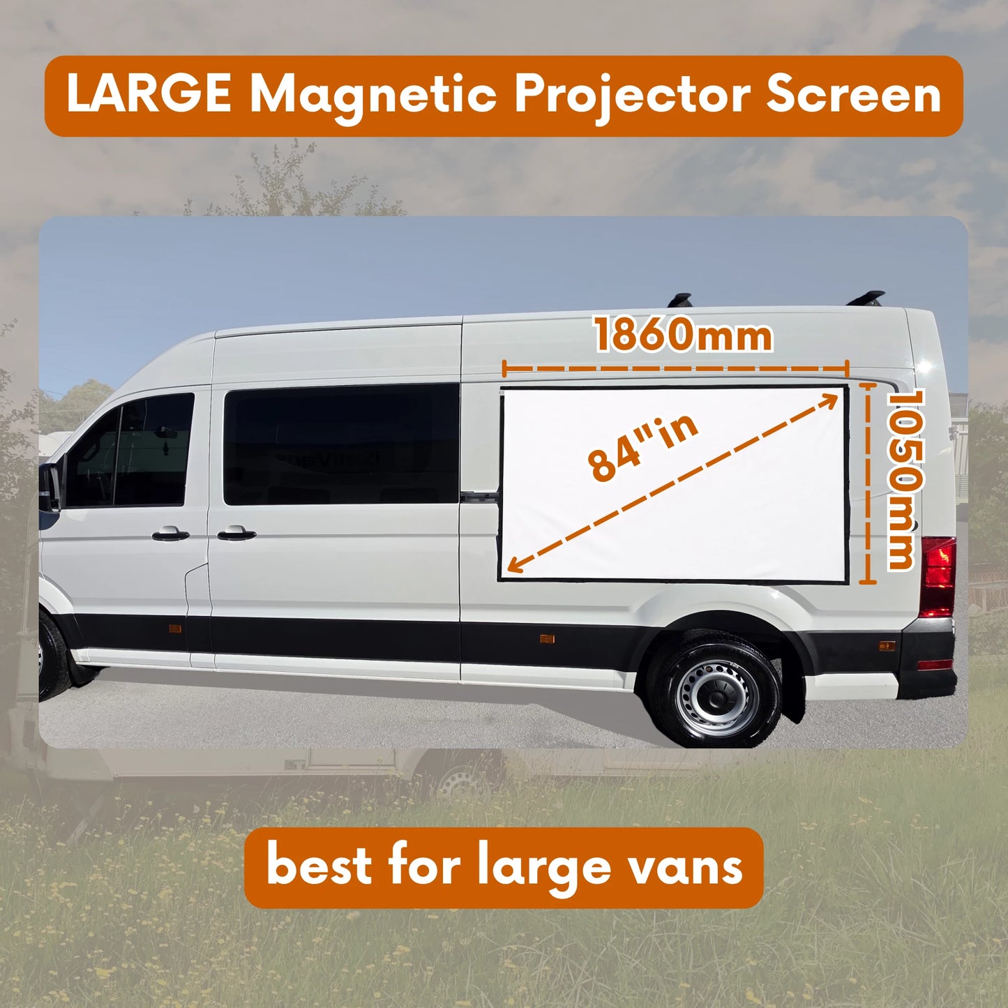 Magnetic Projector Screen