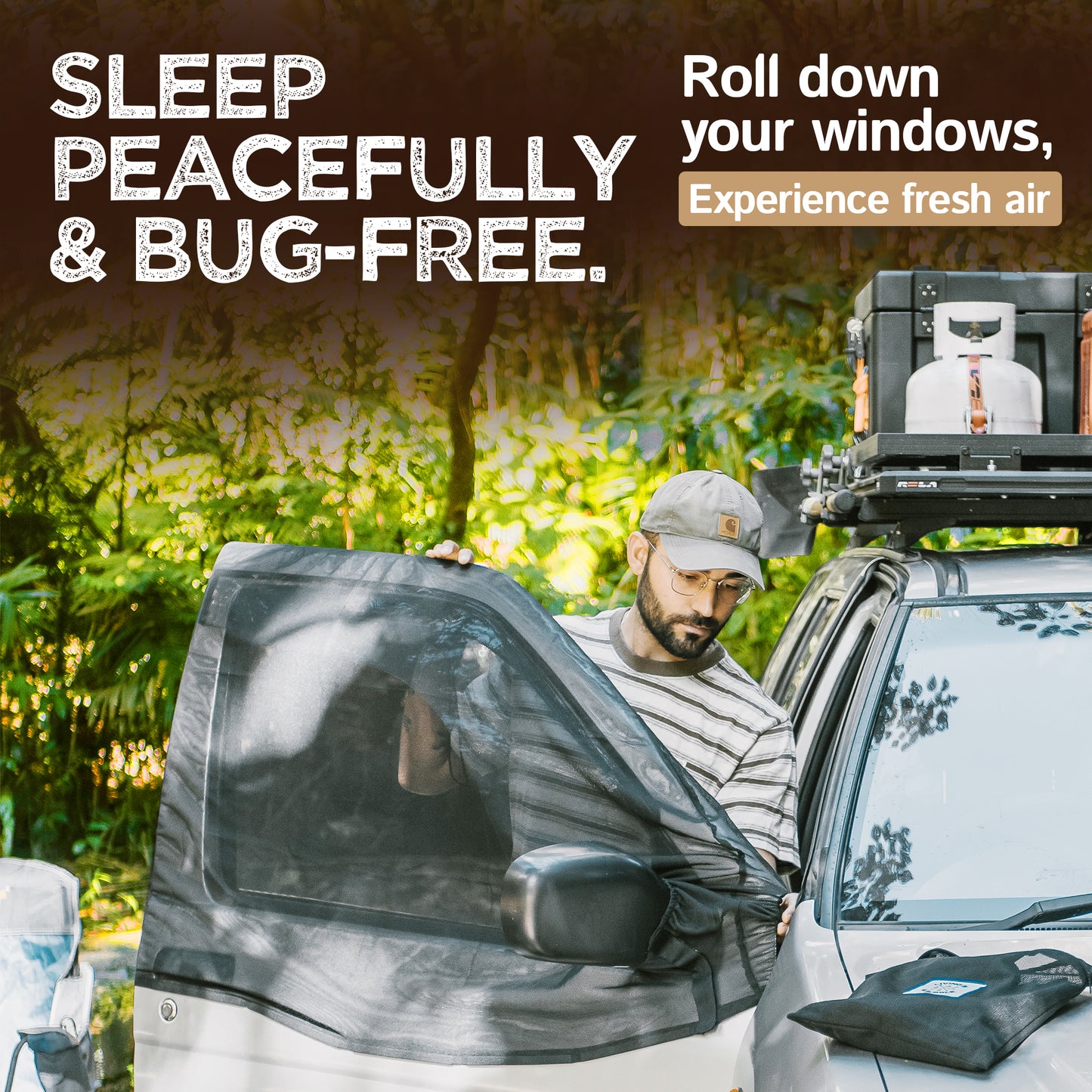Magnetic Fly Screen 3 Products Bundle - Large Size