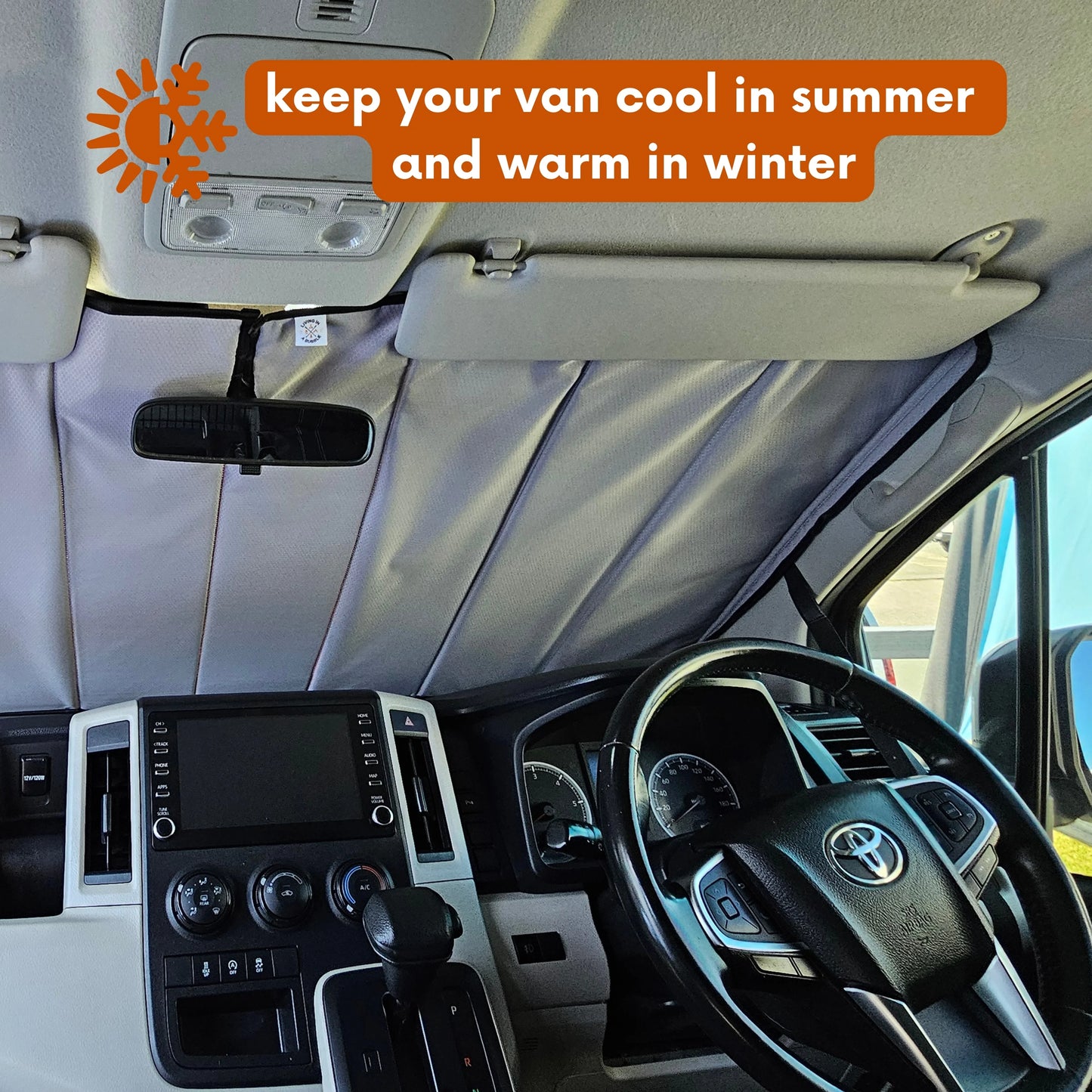 Toyota Hiace H300 Window Cover - 3 Pack Bundle