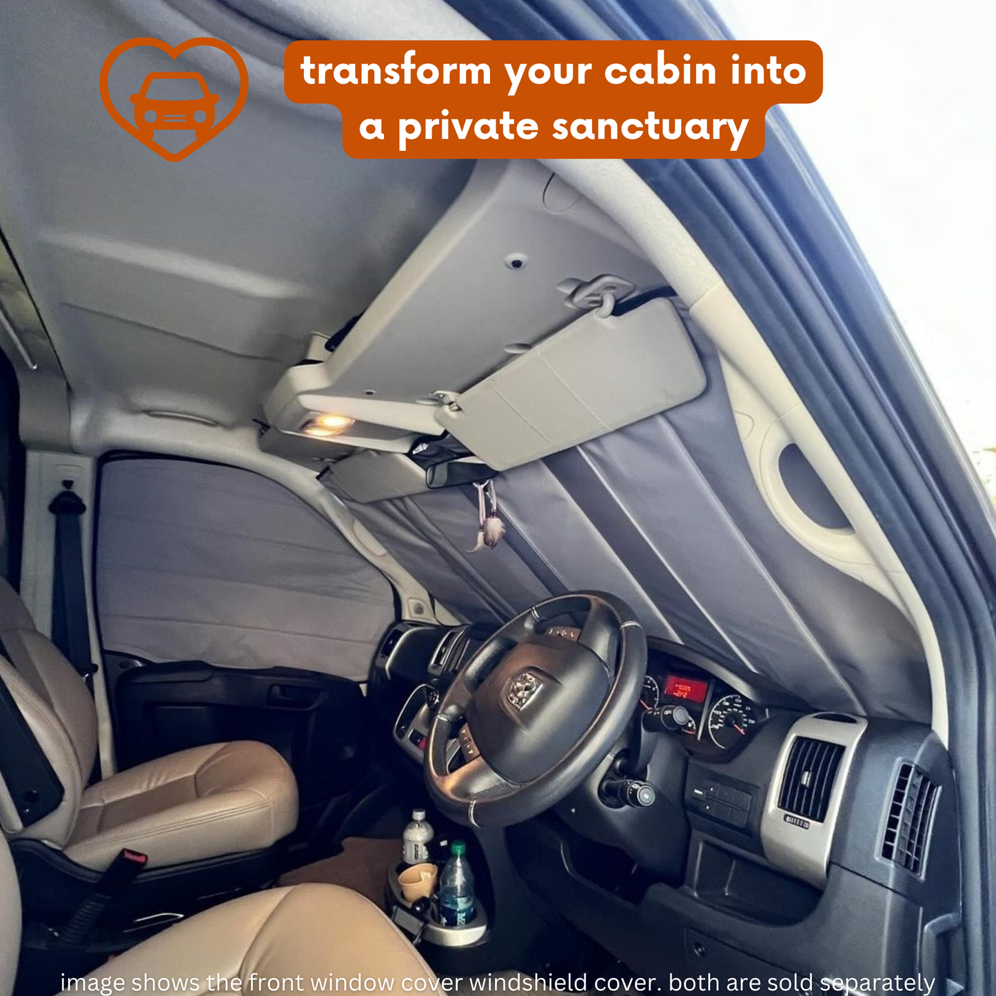 Fiat Ducato Window Cover - 6 Pack Bundle