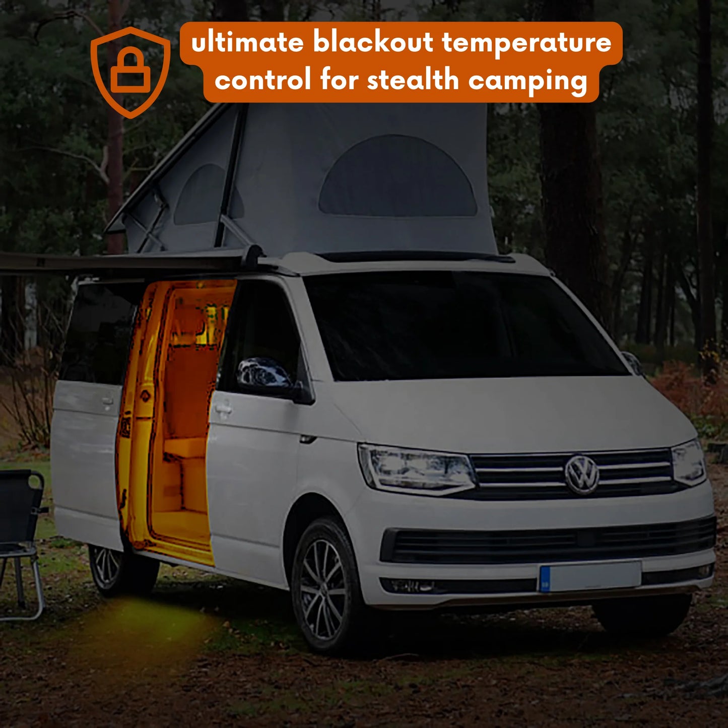 Volkswagen Transporter Window Cover - 3 Pack Bundle