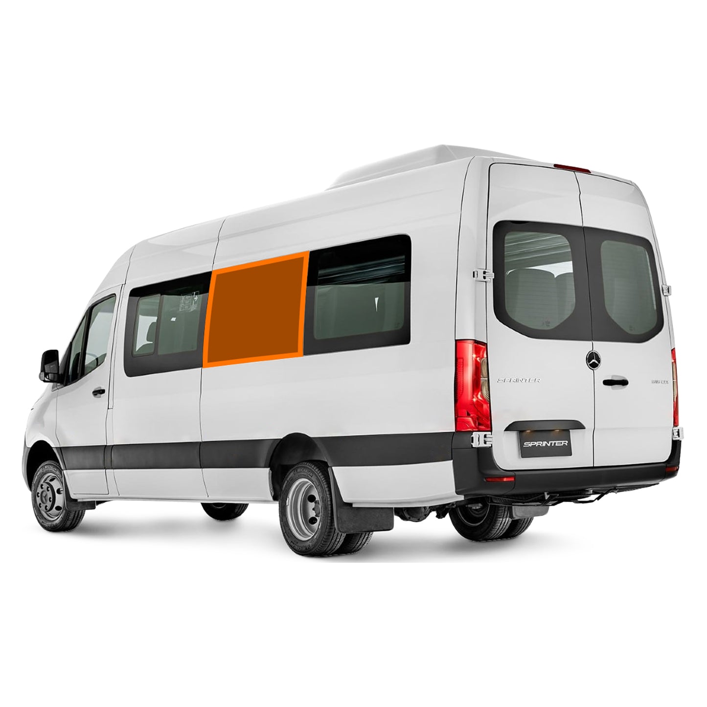 Mercedes Sprinter Window Cover - Mid Side Window