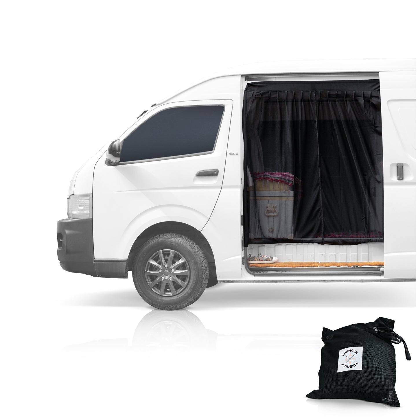 Magnetic Van Fly Screen - Side Door - Standard Size