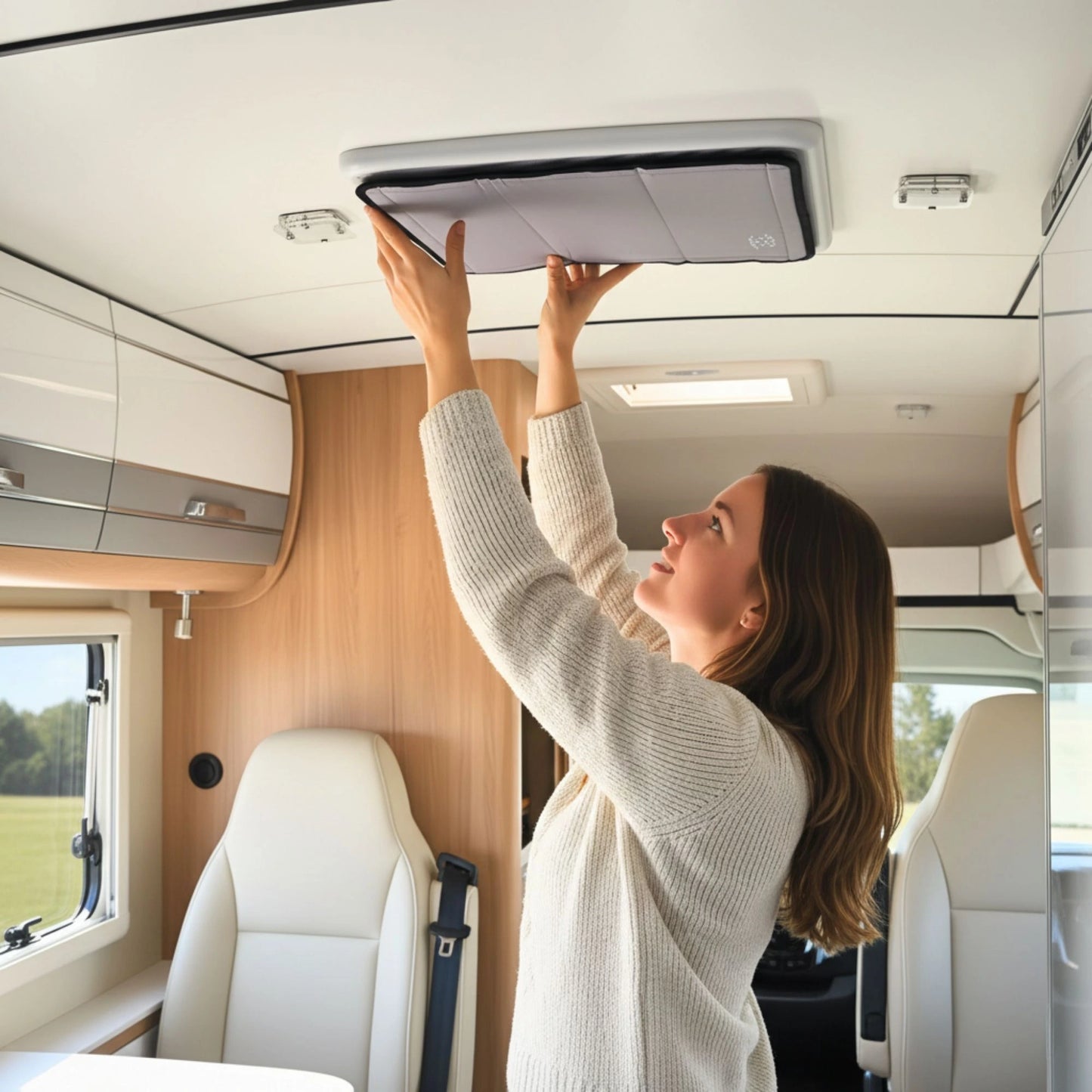 Dometic Mini Heki 400x400mm Skylight Cover