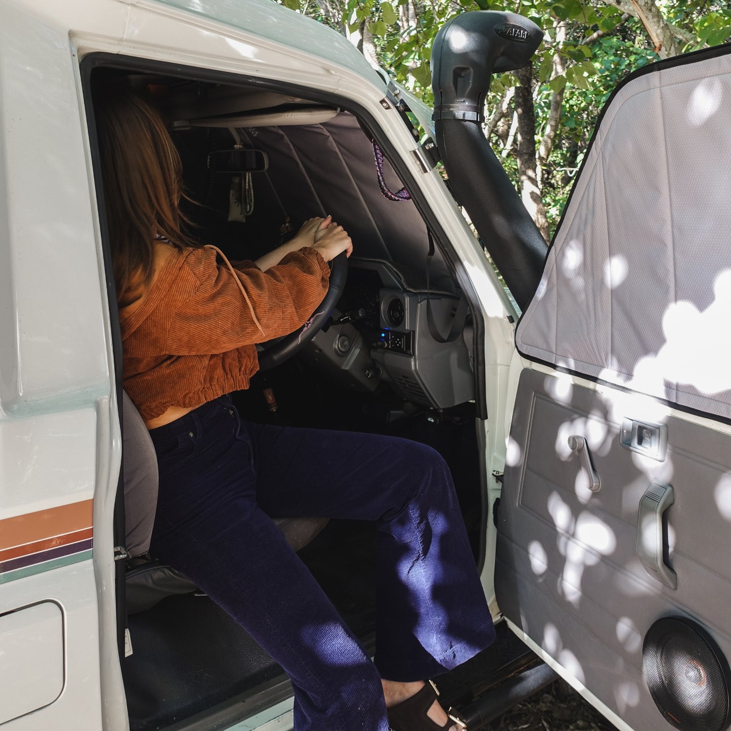 Toyota Land Cruiser Troop Carrier 75/78 Series Window Cover - Windshield