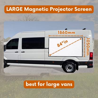 Magnetic Projector Screen