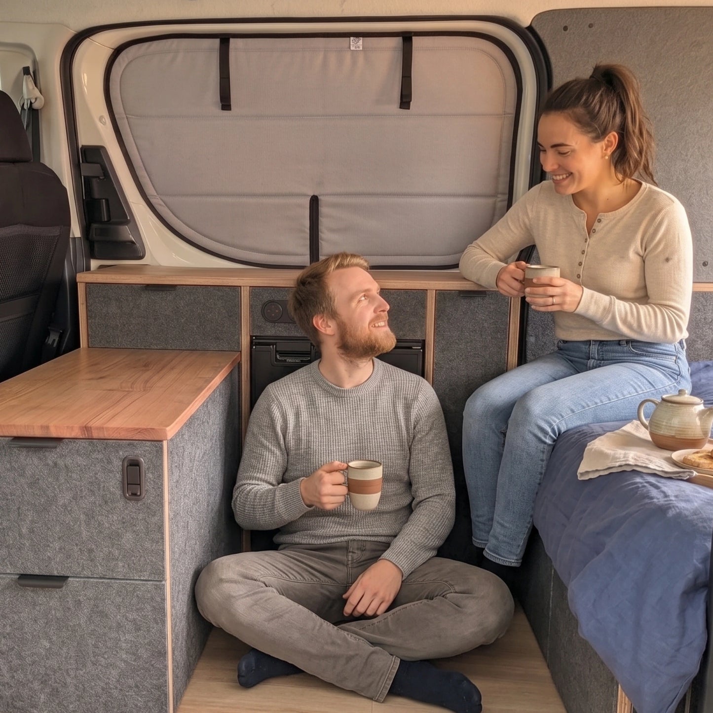Toyota Hiace H300 Window Cover - Behind Driver Window