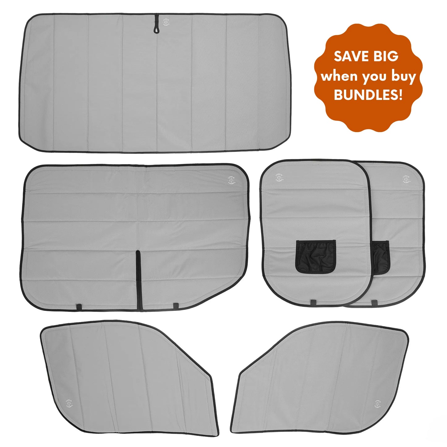 Iveco Daily Window Cover - Rear Door Windows (Pair)