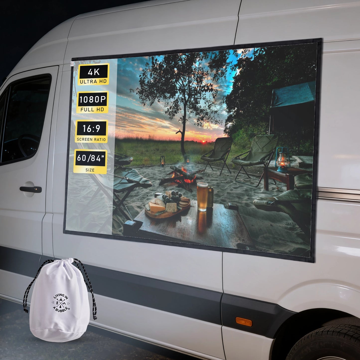 Magnetic Projector Screen