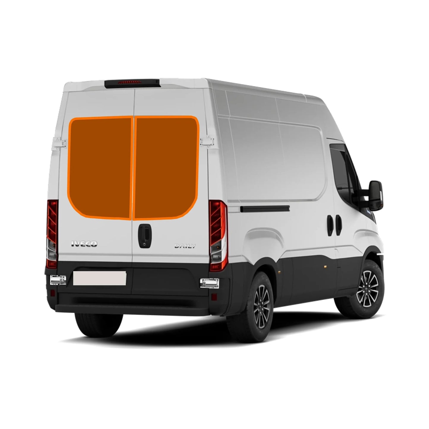 Iveco Daily Window Cover - Rear Door Windows (Pair)