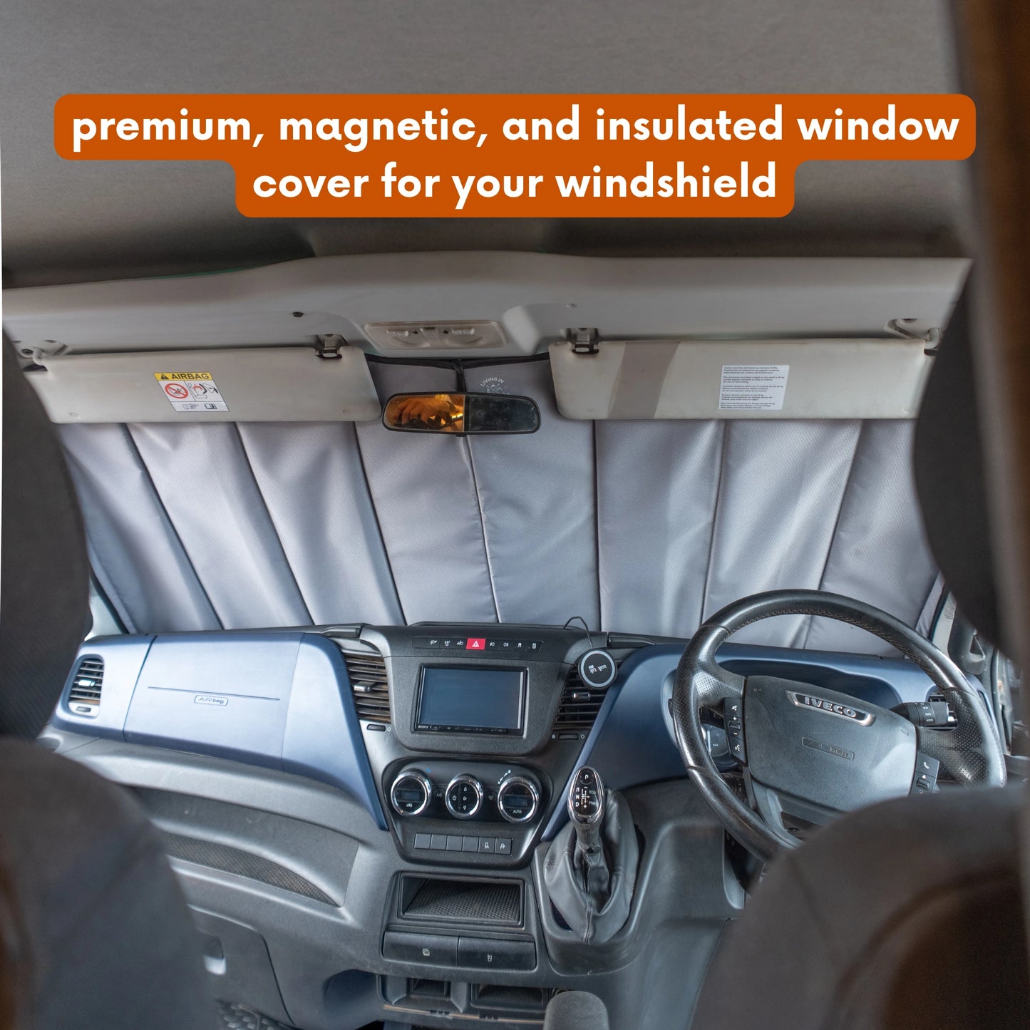 Iveco Daily Window Cover - Windshield