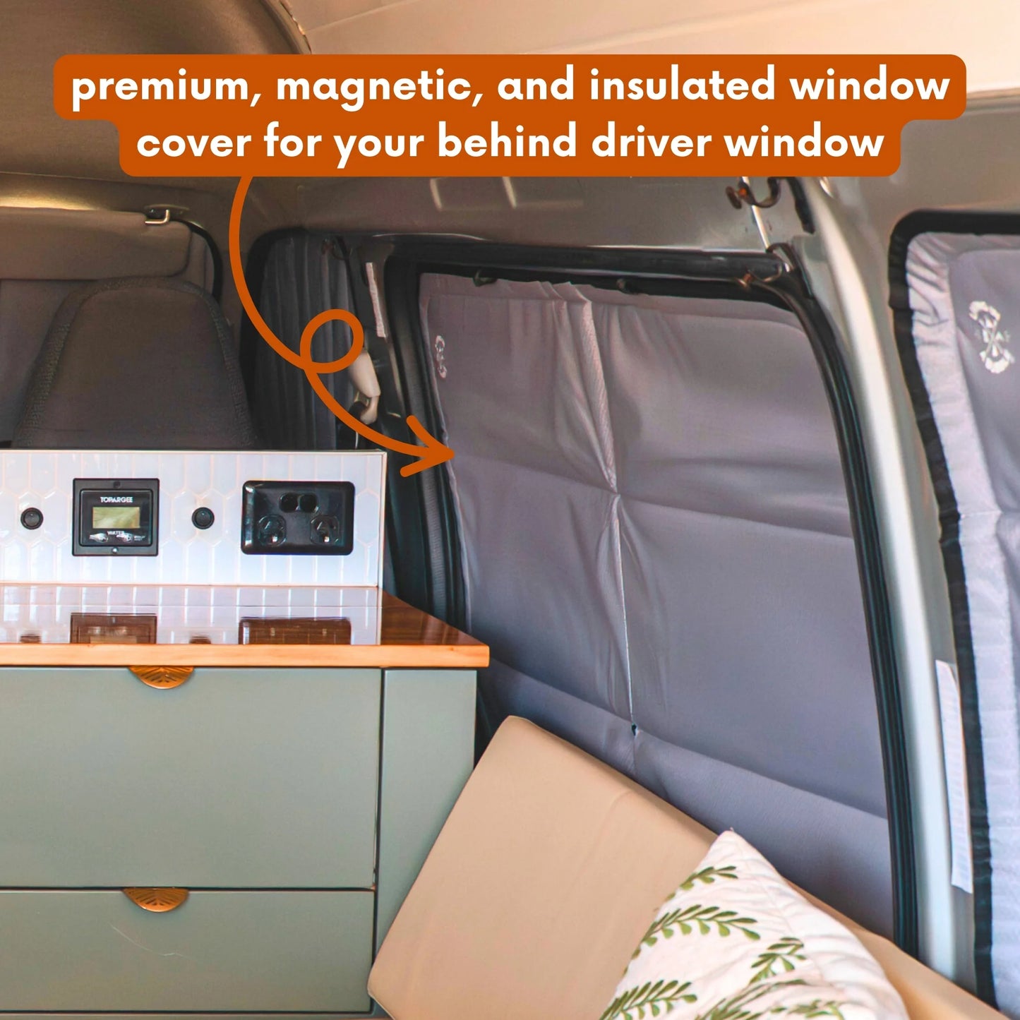 Toyota Hiace H200 - Behind Driver Window