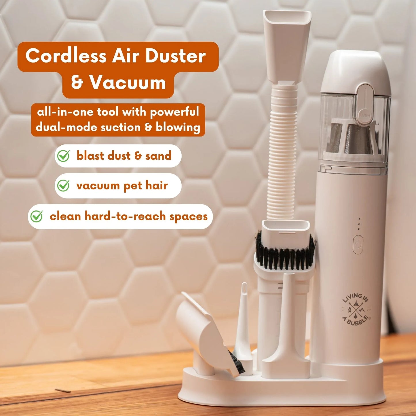 Cordless Air Duster & Vacuum