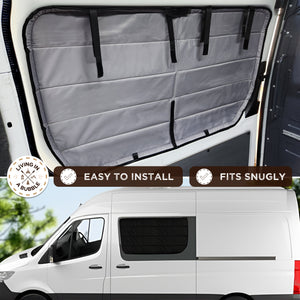 Insulated Blackout Side Door Window Cover