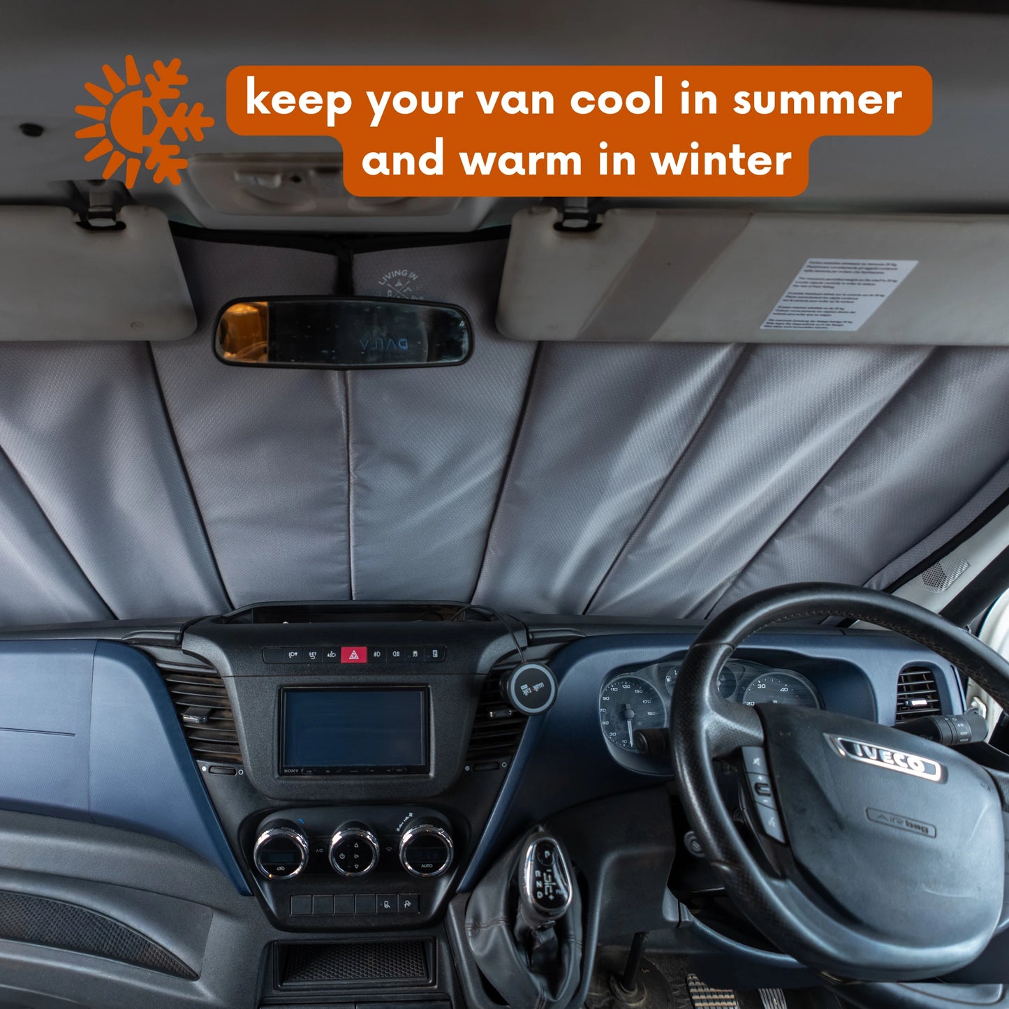 Iveco Daily Window Cover -  6 Pack Bundle