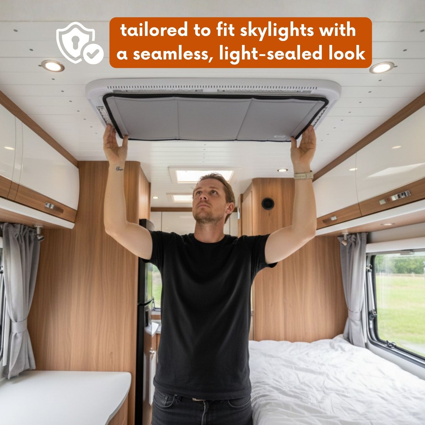 Aussie Traveller 500x700mm Skylight Cover