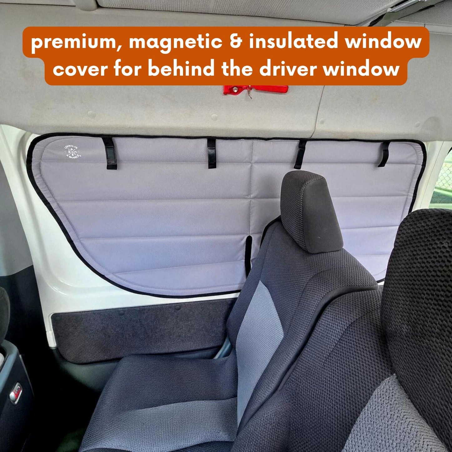 Toyota Hiace H300 Window Cover - Behind Driver Window