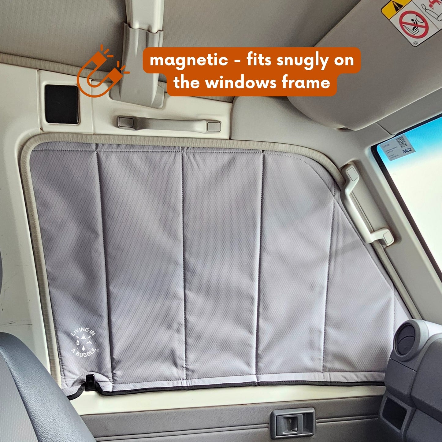 Toyota Land Cruiser Troop Carrier 75/78 Series Window Cover - 2nd Port Side Window