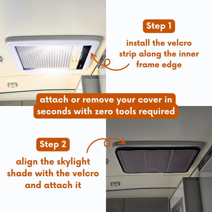 Dometic Mini Heki 400x400mm Skylight Cover
