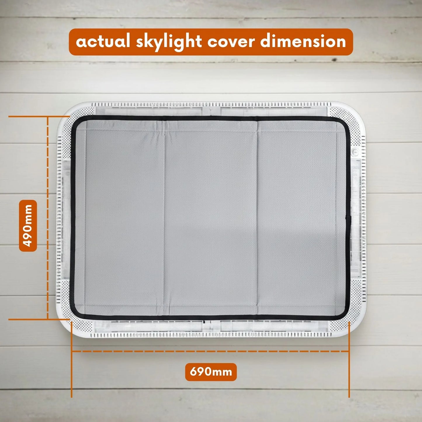 OZVent 500x700mm Skylight Cover