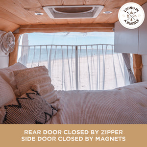 Magnetic Side Door Van Fly Screen - Standard Size