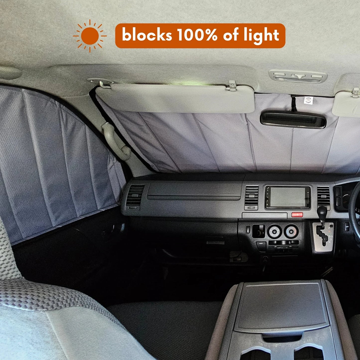 Toyota Hiace H200 - Behind Driver Window