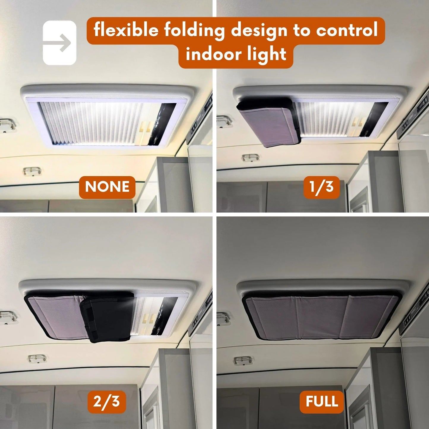 Dometic Mini Heki 400x400mm Skylight Cover