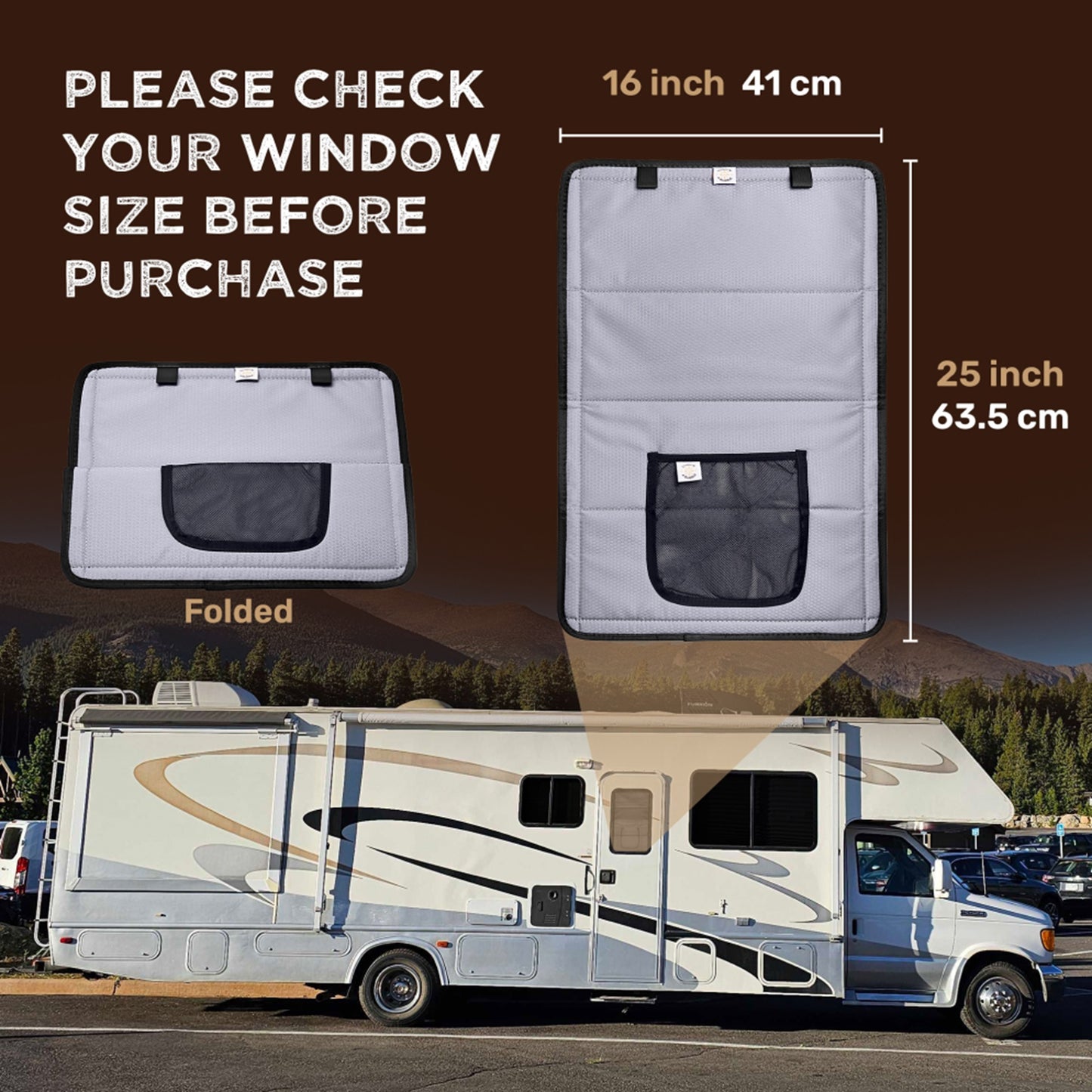 Caravan Window Cover