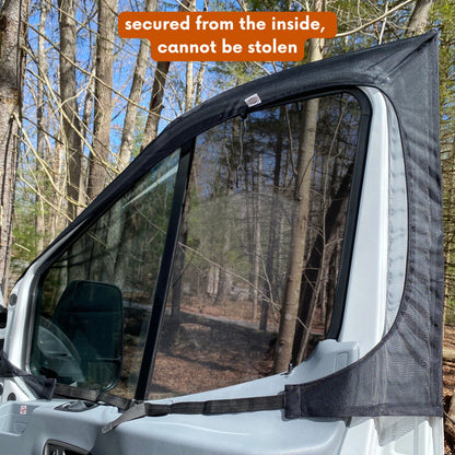 Magnetic Front Window Flyscreens For Cars And Vans
