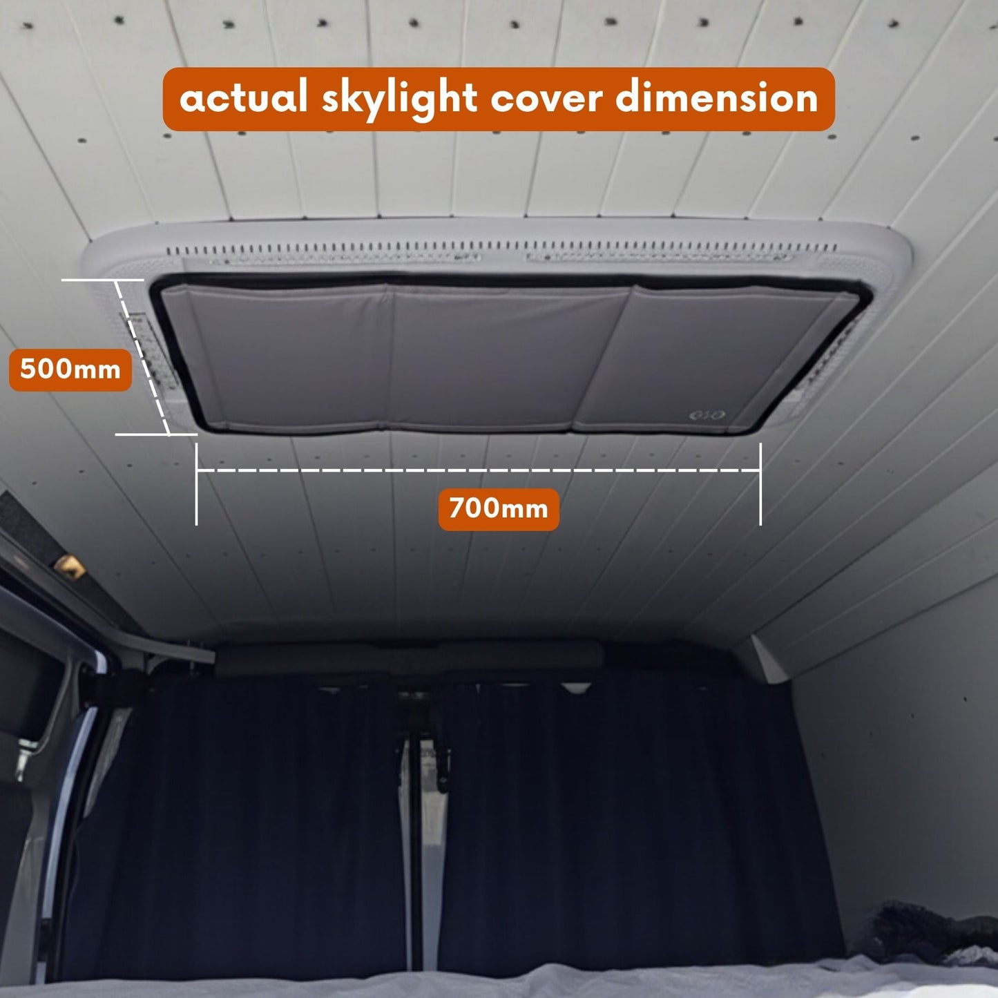 Aussie Traveller 500x700mm Skylight Cover