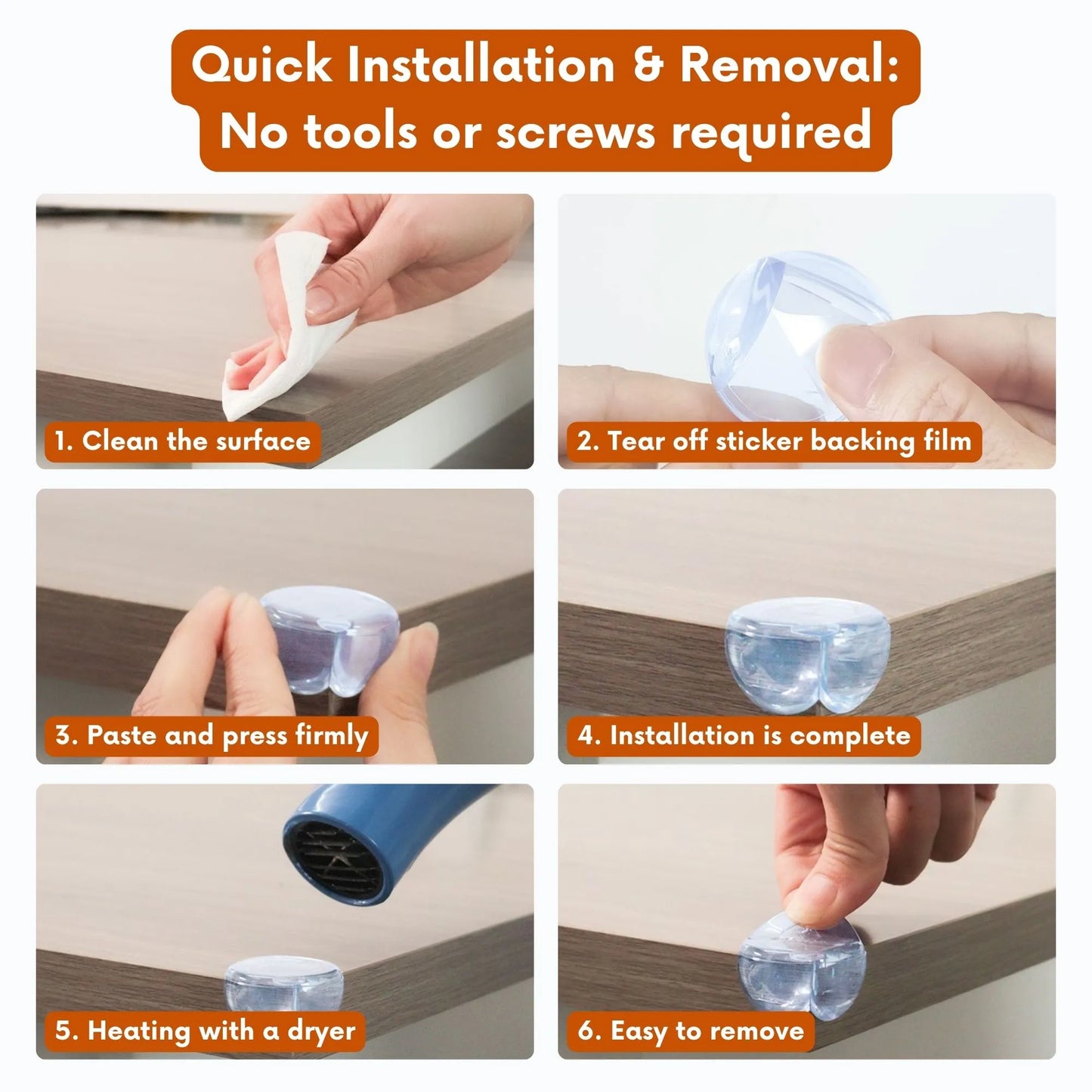 Round Corner Protector Set