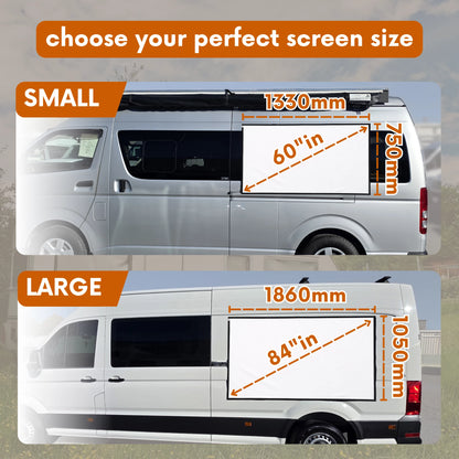 Magnetic Projector Screen