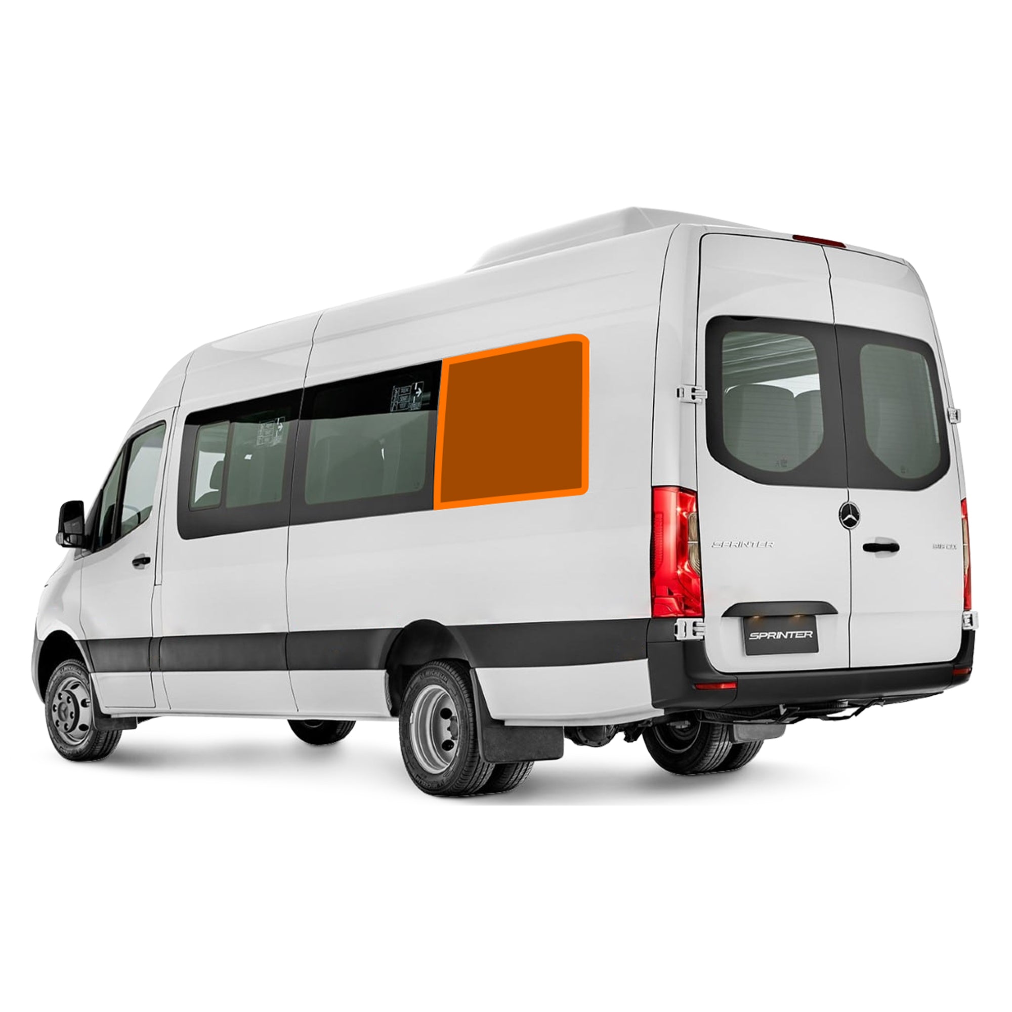 Business Van Rear Window Insulated Van Window Covers | Living in A Bubble - Privacy & Style ...