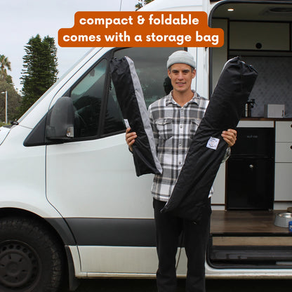 Toyota Hiace H300 Window Cover - Behind Driver Window