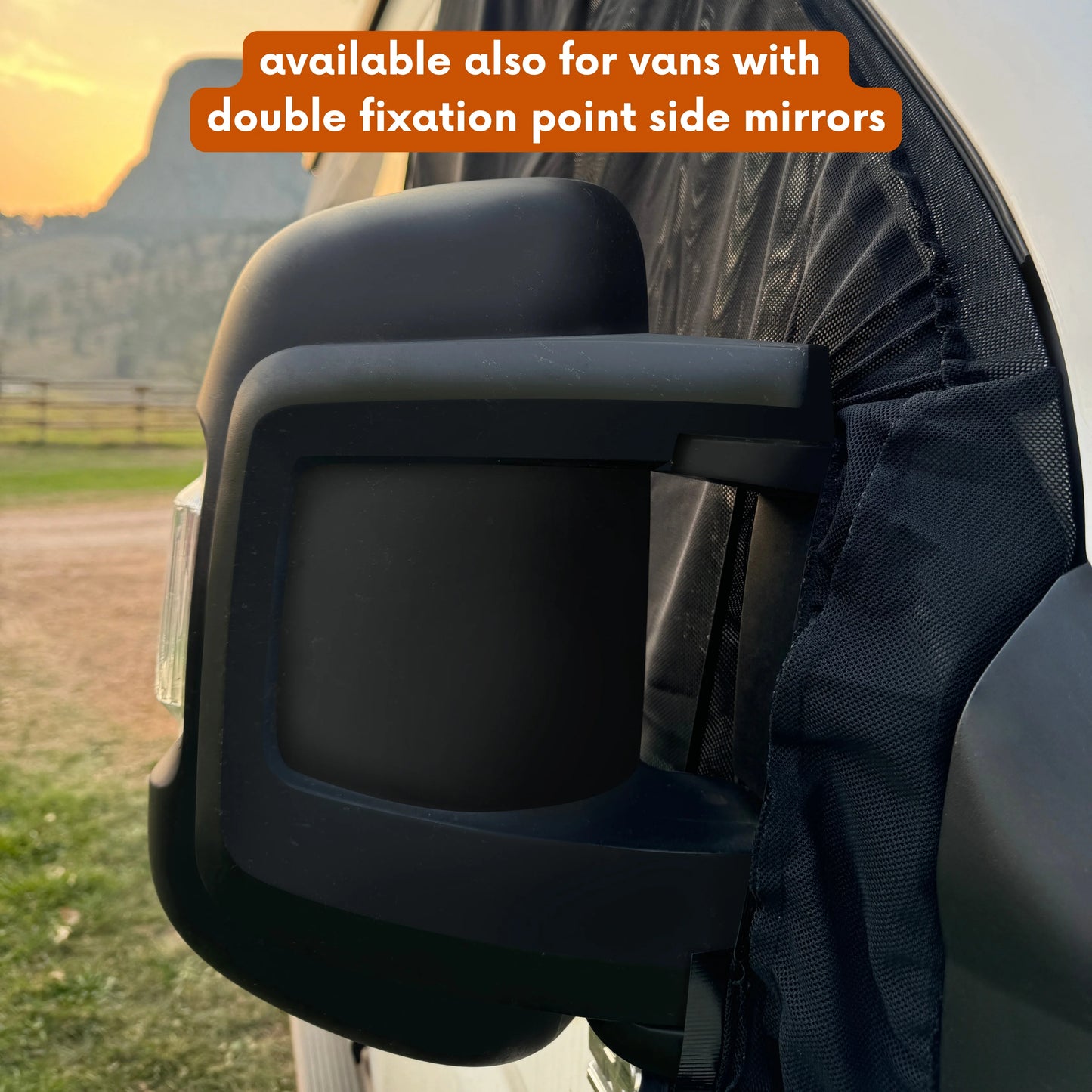 Magnetic Front Window Flyscreens For Cars And Vans