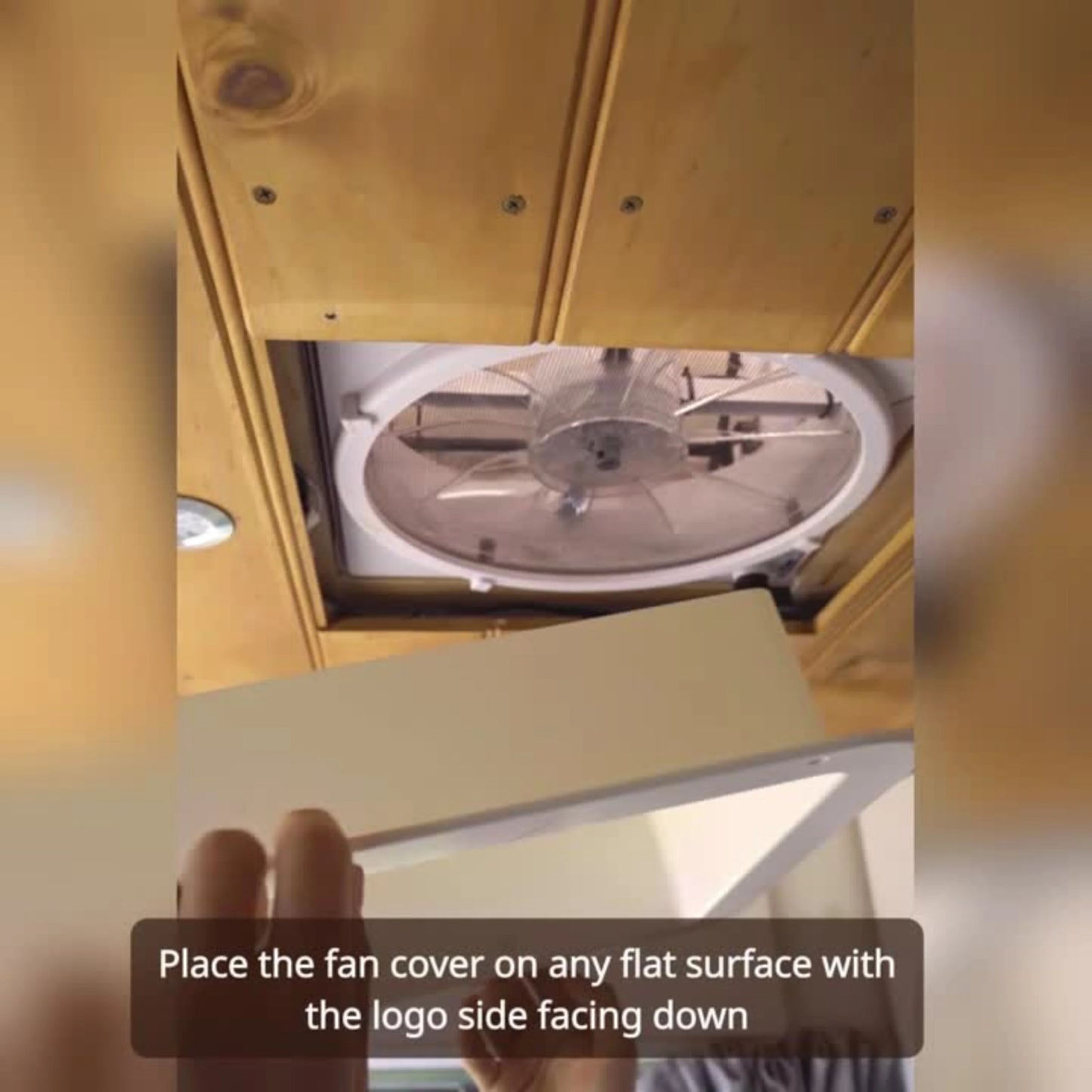 Campervan and Caravan Roof Hatch Cover