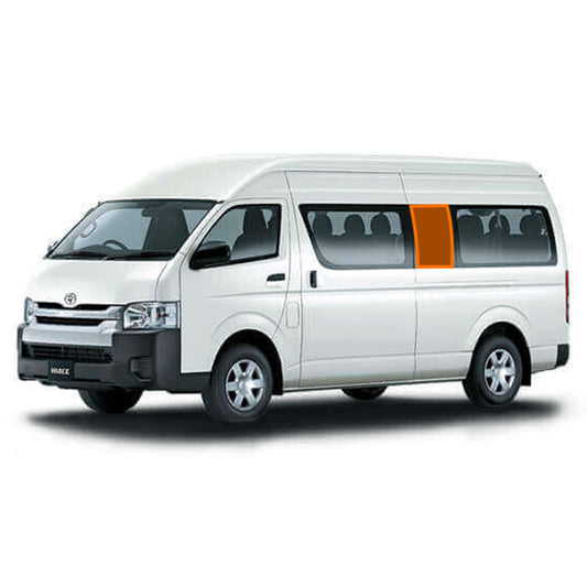 Toyota Hiace H200 Window Cover - Mid Side Window
