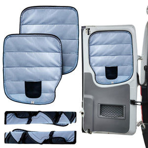 Insulated Rear Window Covers (Pair)