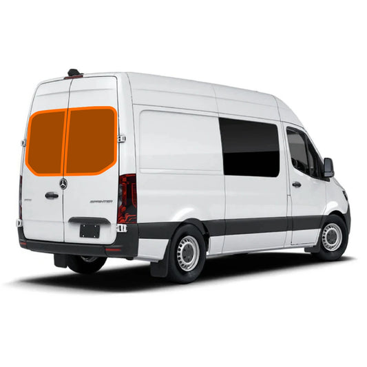 Mercedes Sprinter Window Cover - Rear Door Windows (Pair)