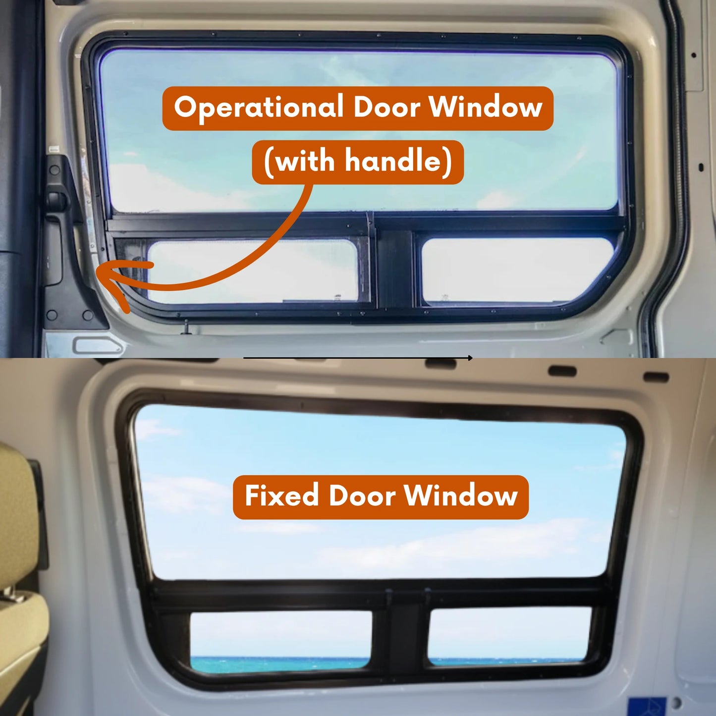 Volkswagen Crafter -  Behind Driver Window