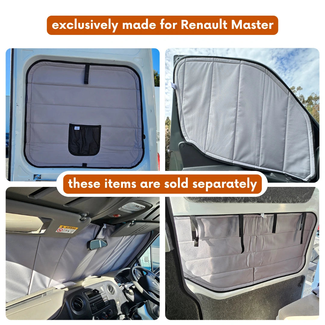 Renault Master Window Cover - 3 Pack Bundle
