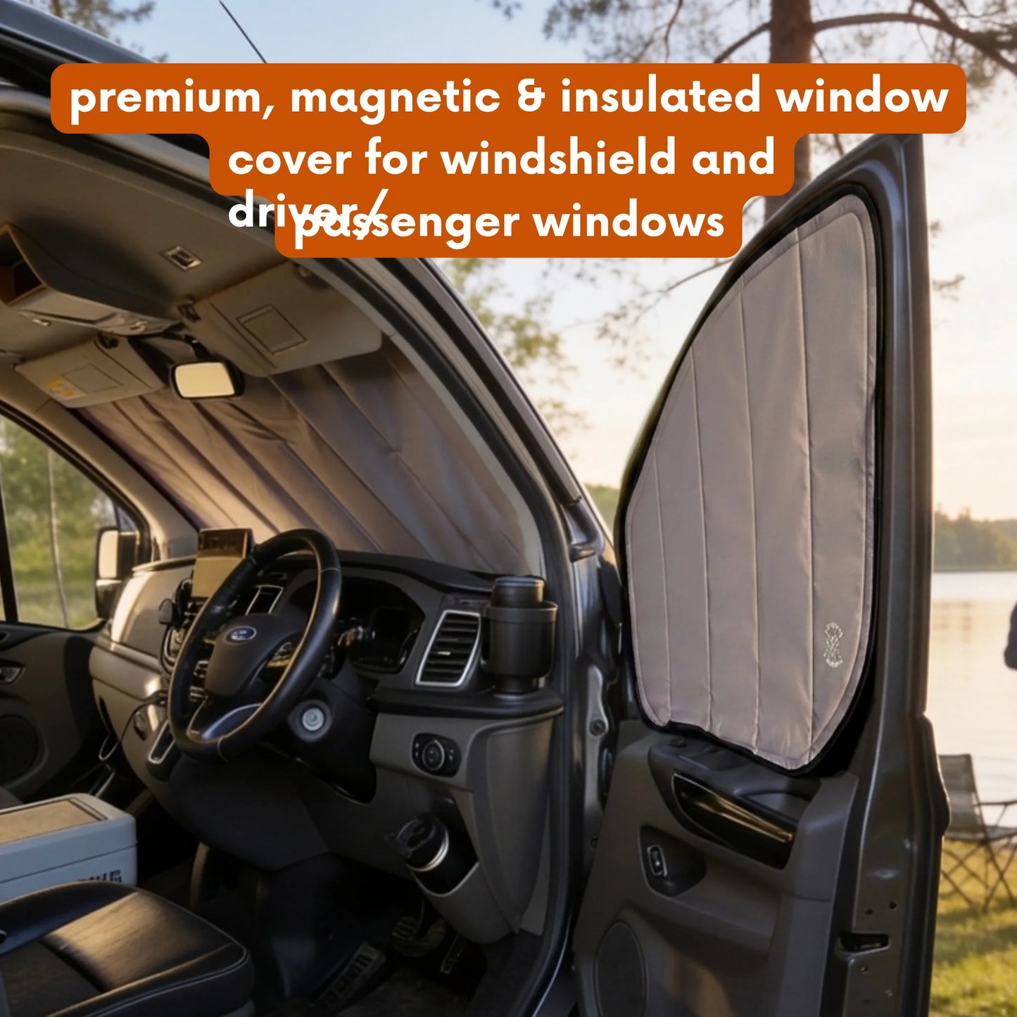 Ford Transit Custom Window Cover - 3 Pack Bundle