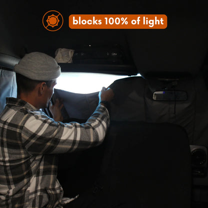 Ford Transit Custom Window Cover - Rear Door Windows (Pair)