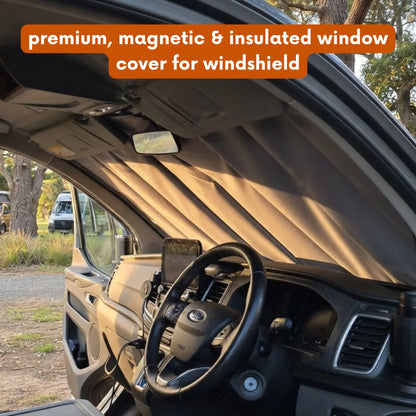 Ford Transit Custom Window Cover - Windshield