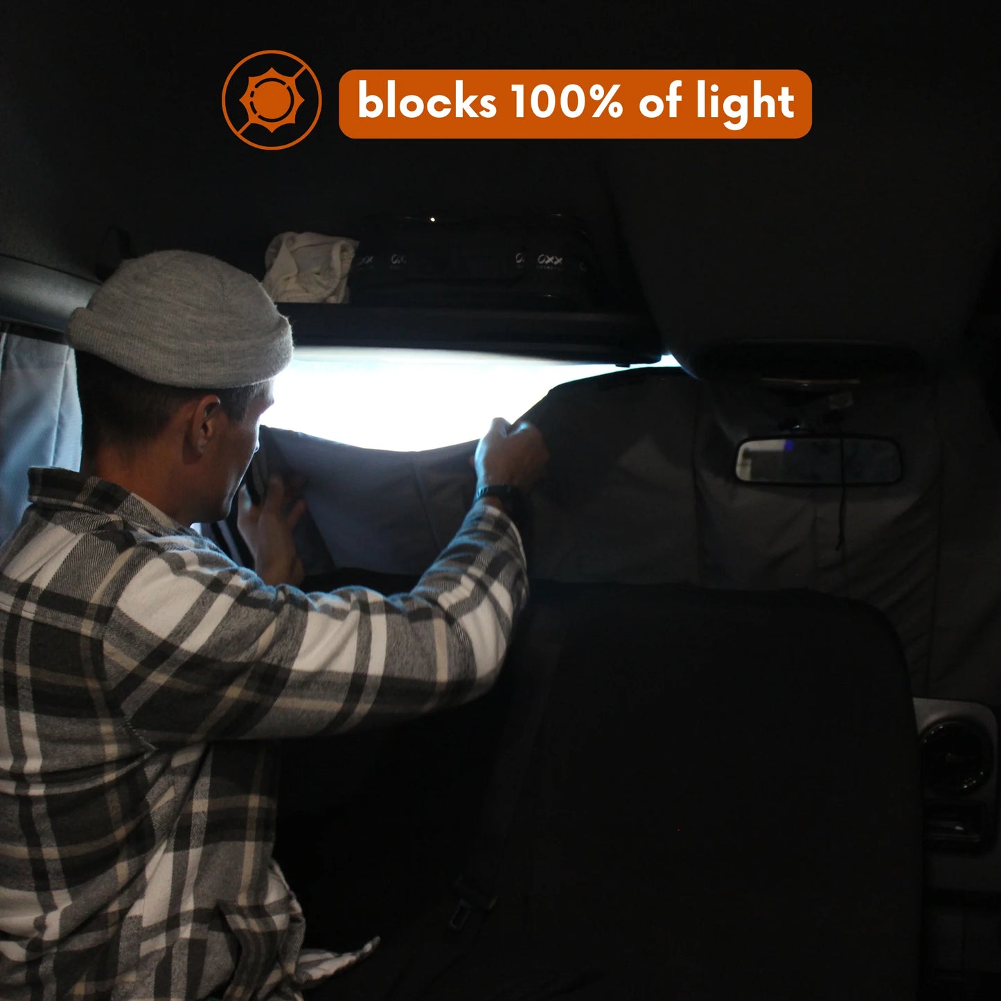 Ford Transit Custom Window Cover - Windshield