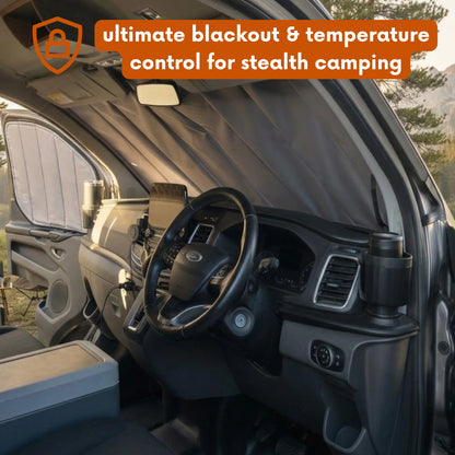 Ford Transit Custom Window Cover - Windshield