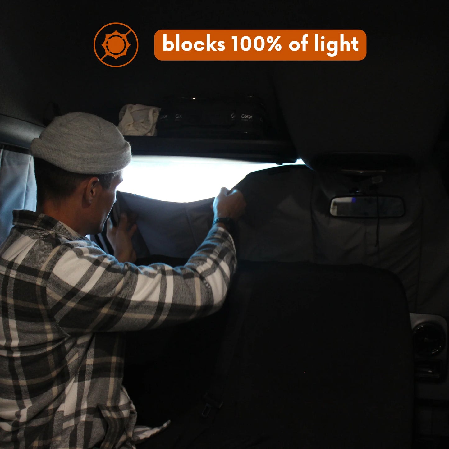 Ford Transit Custom Window Cover - Driver & Passenger Windows (Pair)